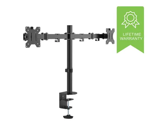 VISION Monitor Dual Desk Post Mount