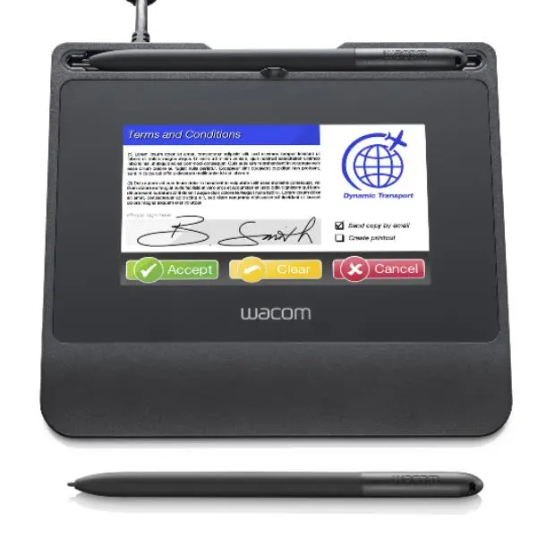 Wacom TABLETA PARA FIRMAS STU540