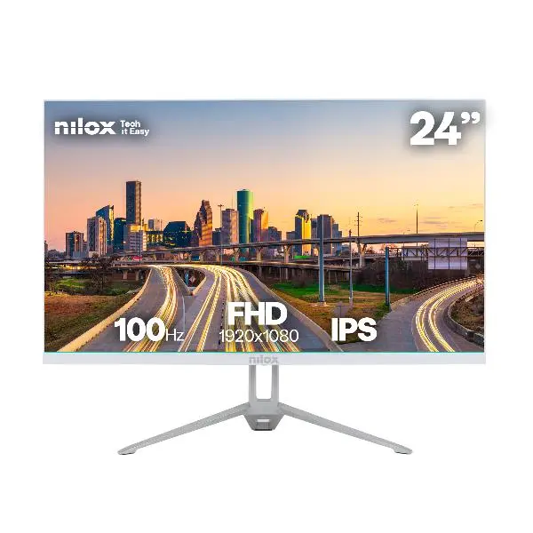 Nilox MONITOR 24" IPS 100HZ MULT WHITE