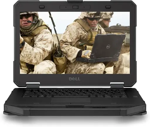 Dell Ordenador portátil Latitude 5414 Rugged de 14 pulgadas HD, Intel Core i5-6300, 16 GB de RAM, SSD de 256 GB, teclado QWERTY americano, Win 10 Pro (reacondicionado)
